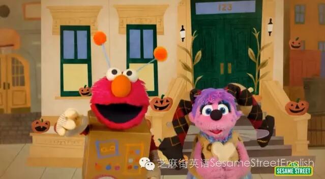 芝麻街英語：萬圣節(jié)怎么玩？Trick or Treat不給糖果就搗蛋