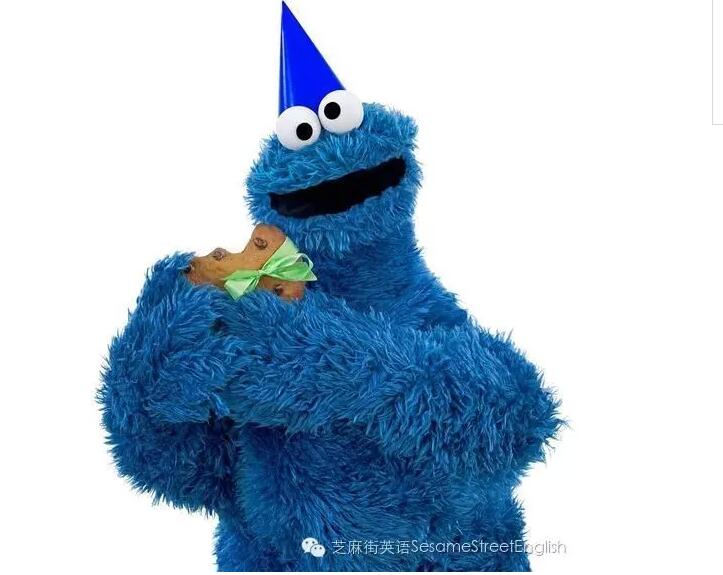 芝麻街“大胃王”過生日啦!Happy Birthday to Cookie Mo