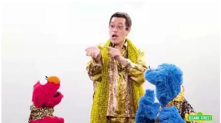 但是PICO太郎來芝麻街可不是只來閑聊的