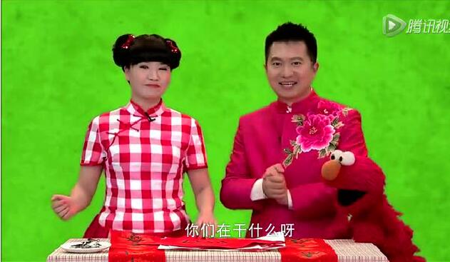芝麻街之過(guò)年啦！貼春聯(lián)窗花
