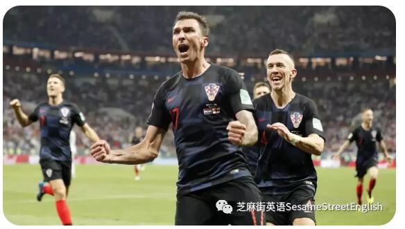 世界杯 克羅地亞隊力克英格蘭隊 首進決賽