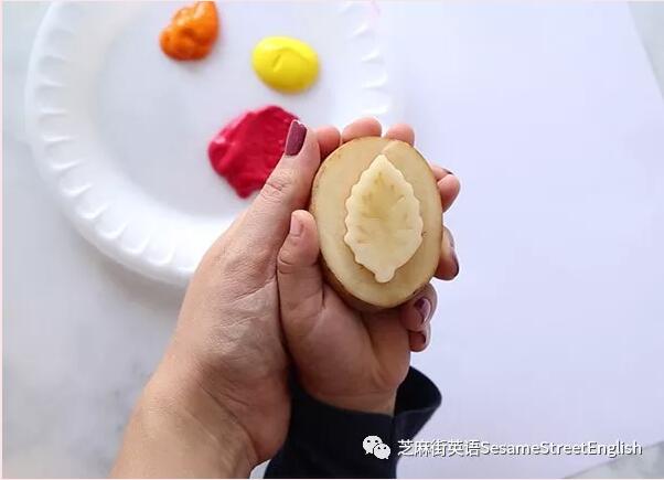 做土豆印章