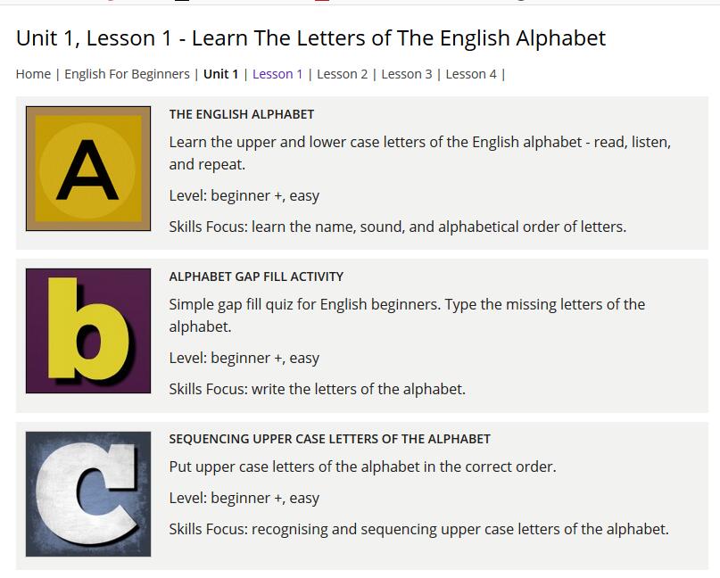 劍橋免費英語學習網(wǎng)站：ESOL Courses